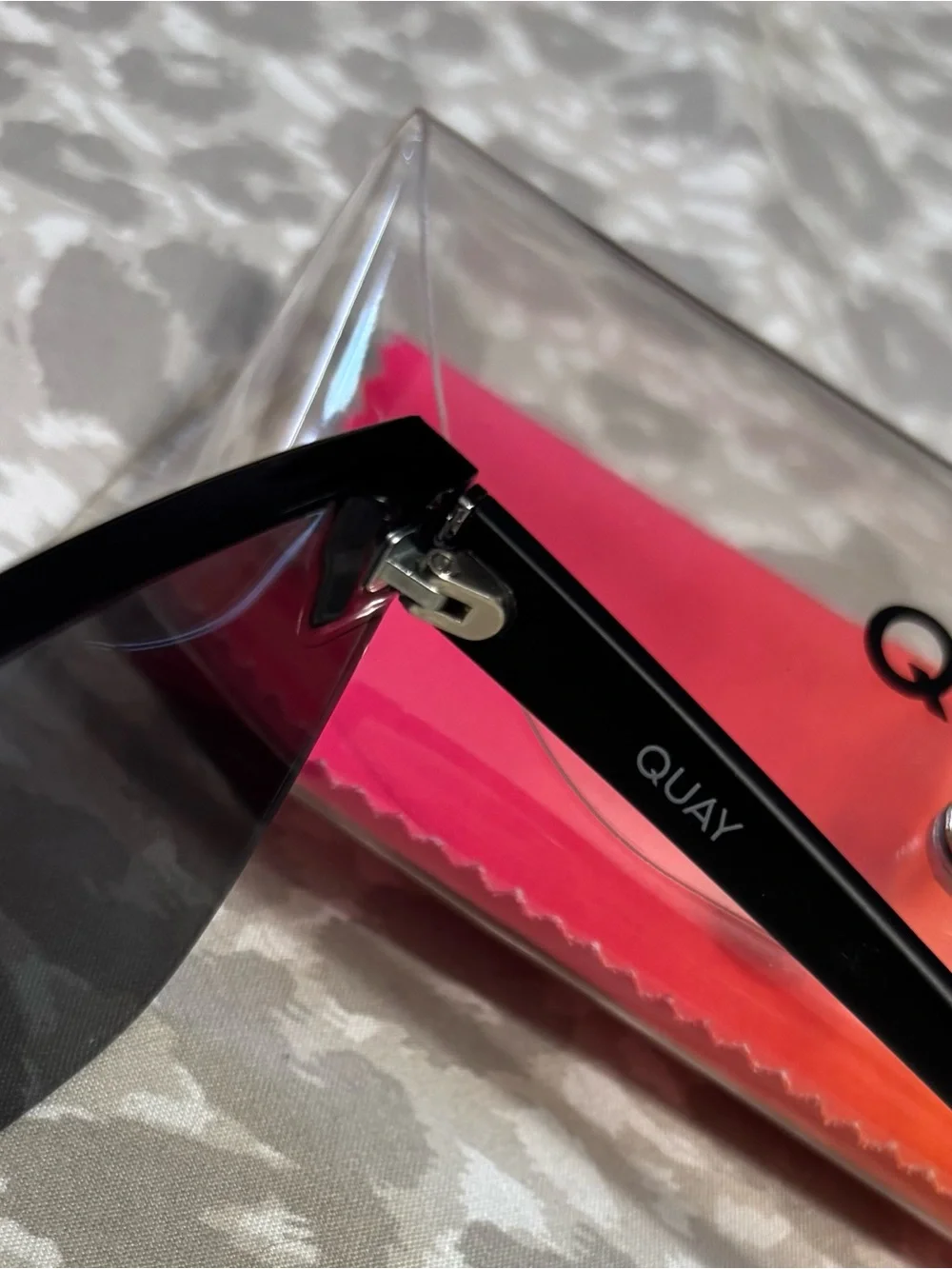 Quay Black Sunglasses